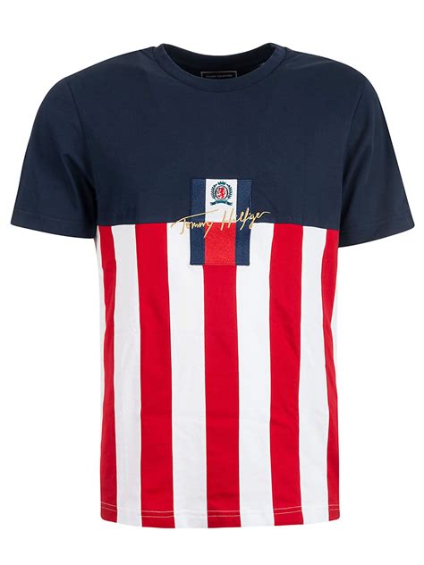 tommy hilfiger gold t shirt|tommy hilfiger oversized t shirt.